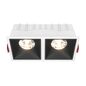 Preview: Maytoni Alfa LED Downlight, Einbauleuchte 30W Schwarz / Weiss 90Ra Warmweiss