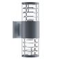 Preview: Maytoni Bronx Wandleuchte, Wandlampe 2x E27 Grau IP54