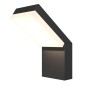 Preview: Maytoni Paso LED Wandleuchte, Wandlampe 12W Schwarz IP54 Warmweiss