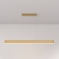 Preview: Maytoni Step LED Pendelleuchte, Hängeleuchte 30W Gold-Farbe 3000K Warmweiss