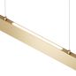 Preview: Maytoni Step LED Pendelleuchte, Hängeleuchte 30W Gold-Farbe 3000K Warmweiss