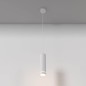 Preview: Maytoni Orlo LED Pendelleuchte, Hängeleuchte 12W 120cm Weiss 90Ra Neutralweiss