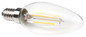 Preview: Müller Licht LED Lampe C35 4.2W 40W 220-240V E14 470lm 320° 2700K Retro-LED 400396