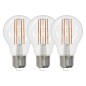 Preview: Müller Licht LED Lampe A60 7W 60W 220-240V E27 806lm 320° 2700K Retro-3x 400462