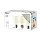 Preview: Müller Licht LED Lampe A60 7W 60W 220-240V E27 806lm 320° 2700K Retro-3x 400462