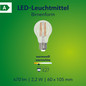 Preview: Müller Licht LED Lampe A60 Retro Birne EEK A E27 40W 470lm 2700K 401108