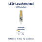 Preview: Müller Licht LED Lampe Spezial G4 100lm 2700K 401126