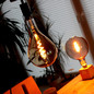 Preview: Müller Licht LED Lampe G200 tint Retro Globe Gold XXL 4,9W E27 350lm white+amb 404065