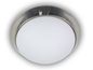 Preview: Niermann LED 8W Deckenleuchte Opal matt Glas, Nickel matt, 25cm, warmweiss, Made in Germany