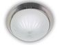 Preview: Niermann LED 14W Deckenleuchte Schliffglas satiniert, Nickel matt, 40cm, HF Sensor, warmweiss, Made in Germany