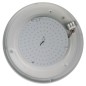 Preview: Niermann LED 16W Deckenleuchte Opal matt Glas, Altmessing, 45cm, warmweiss, Made in Germany