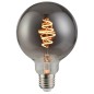 Preview: Nordlux LED Globe Filament Deco Spiral E27 dimmbar 5W 1800K extra-warmweiss Rauchglas 2080232747