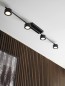 Preview: Nordlux Clyde LED Spotlight 4-fach schwarz 2213530103