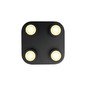 Preview: Nordlux CLYDE 4-Spot LED Deckenleuchte Dimmbar 14W Schwarz 2412256003