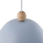 Preview: Nordlux GASTON Pendelleuchte E27 Blau 2412653006