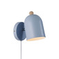 Preview: Nordlux GASTON Wandleuchte E27 Blau 2412671006