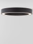 Preview: Nova Luce MORBIDO LED Deckenleuchte Schwarz 48W Steuerbare Lichtfarbe 8x60cm dimmbar 9345633