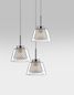 Preview: Nova Luce BOCCALE Pendelleuchte G9 Chrom 120x12cm dimmbar 1300301301