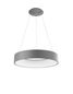 Preview: Nova Luce RANDO LED Pendelleuchte Grau 56W Neutralweiss 120x60cm 6167204