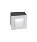 Preview: Nova Luce KRYPTON LED Wandeinbauleuchte Weiß 3W IP54 Warmweiss 8x7x8cm 727001