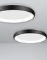 Preview: Nova Luce ALBI LED Deckenleuchte Schwarz 50W Warmweiss 8,5x61cm dimmbar 8105611