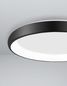 Preview: Nova Luce ALBI LED Deckenleuchte Schwarz 50W Warmweiss 8,5x61cm dimmbar 8105611