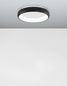 Preview: Nova Luce ALBI LED Deckenleuchte Schwarz 32W Warmweiss 8,5x41cm dimmbar 8105616