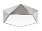 Preview: Nova Luce DARIUS Deckenleuchte E27 Nickel 10x40cm dimmbar 8186204