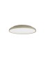 Preview: Nova Luce LINUS LED Deckenleuchte Champagnergold 40W Warmweiss 9x45cm dimmbar 9005643