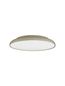 Preview: Nova Luce LINUS LED Deckenleuchte Champagnergold 50W Warmweiss 9x60cm dimmbar 9005647