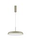 Preview: Nova Luce LINUS LED Pendelleuchte Champagnergold 40W Warmweiss 150x45cm dimmbar 9005650