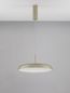 Preview: Nova Luce LINUS LED Pendelleuchte Champagnergold 40W Warmweiss 150x45cm dimmbar 9005650