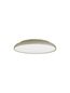 Preview: Nova Luce LINUS LED Deckenleuchte Champagnergold 40W Steuerbare Lichtfarbe 9x45cm dimmbar 9005654