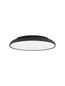 Preview: Nova Luce LINUS LED Deckenleuchte Schwarz 50W Steuerbare Lichtfarbe 9x60cm dimmbar 9005657