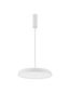 Preview: Nova Luce LINUS LED Pendelleuchte Weiß 40W Steuerbare Lichtfarbe 150x45cm dimmbar 9005659