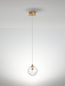 Preview: Nova Luce COEN Pendelleuchte G9 Gold 200x12cm dimmbar 9006041