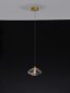 Preview: Nova Luce KING Pendelleuchte G9 Gold 200x16cm dimmbar 9006045