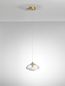 Preview: Nova Luce KING Pendelleuchte G9 Gold 200x16cm dimmbar 9006045