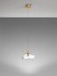 Preview: Nova Luce KING Pendelleuchte G9 Gold 200x20cm dimmbar 9006046