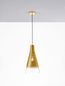 Preview: Nova Luce LIVTAR Pendelleuchte E27 Gold 120x23cm dimmbar 9009230