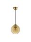 Preview: Nova Luce MIDORI Pendelleuchte E27 Gold 182,5x24cm dimmbar 9009239