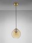 Preview: Nova Luce MIDORI Pendelleuchte E27 Gold 182,5x24cm dimmbar 9009239