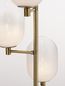 Preview: Nova Luce BALOR Stehlampe G9 4-fach Gold 28x52,8x165cm 9009248