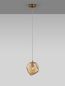 Preview: Nova Luce ODELLE Pendelleuchte E14 Gold 120x18cm dimmbar 9009253