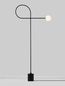 Preview: Nova Luce DEDALO Stehlampe G9 Schwarz 150x10cm 9010224