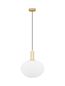 Preview: Nova Luce ALLEN Pendelleuchte E27 Gold 120x32cm dimmbar 9028843