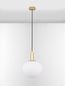 Preview: Nova Luce ALLEN Pendelleuchte E27 Gold 120x32cm dimmbar 9028843