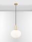 Preview: Nova Luce ALLEN Pendelleuchte E27 Gold 120x32cm dimmbar 9028843