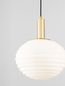 Preview: Nova Luce ALLEN Pendelleuchte E27 Gold 120x32cm dimmbar 9028843