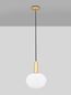 Preview: Nova Luce ALLEN Pendelleuchte E27 Gold 120x24cm dimmbar 9028844